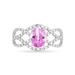 Bague Tina Or Blanc Topaze Et Diamant - Bagues solitaires Femme | Histoire d’Or