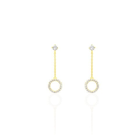 Boucles D'oreilles Puces Lim Or Jaune  - Clous d'oreilles Femme | Histoire d&rsquo;Or
