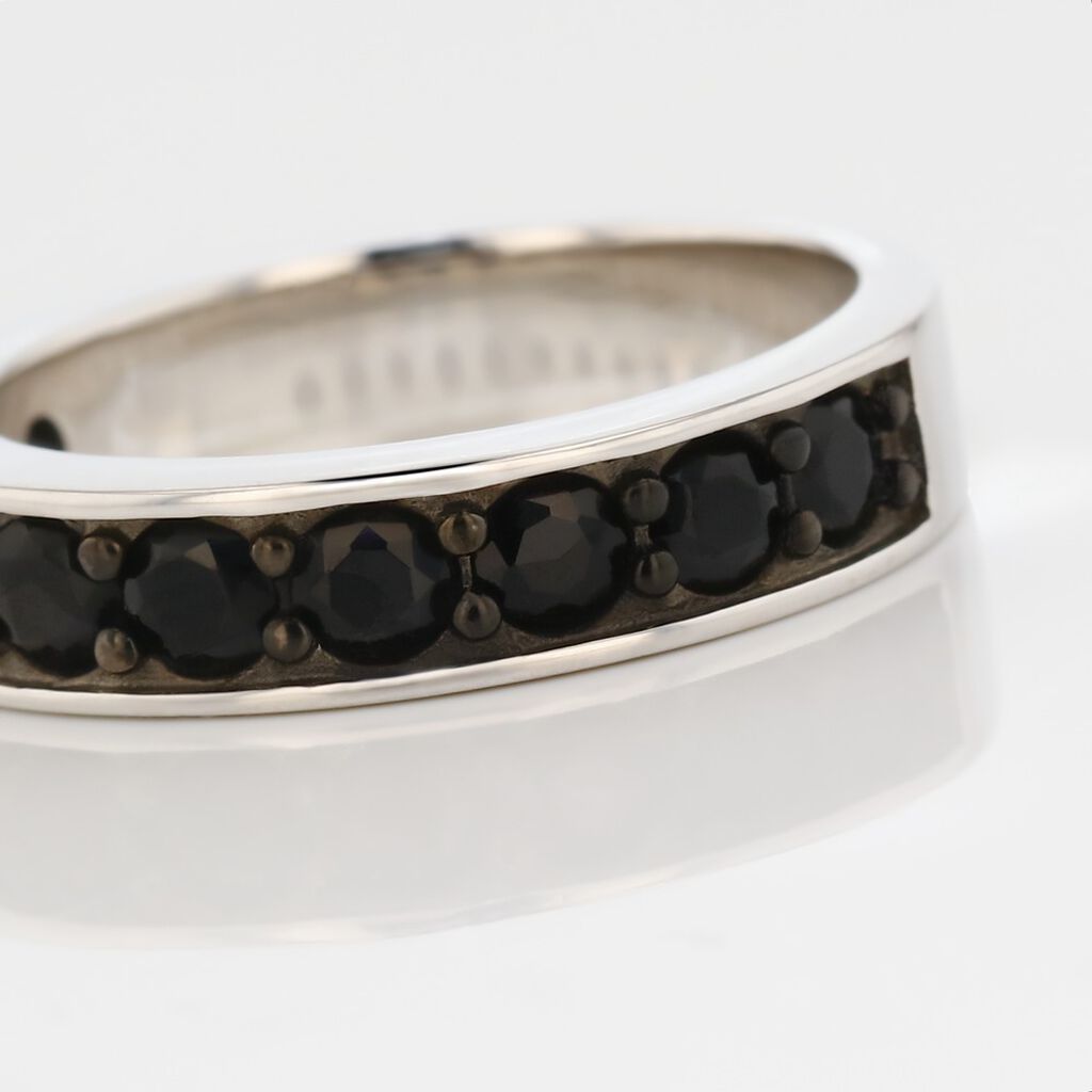Bague Tour Complet Mondy Argent Oxydes De Zirconium - Bagues avec pierre Femme | Histoire d&rsquo;Or
