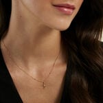 Collier Bice Or Jaune Oxyde De Zirconium - F&ecirc;te des m&egrave;res Femme | Histoire d&rsquo;Or