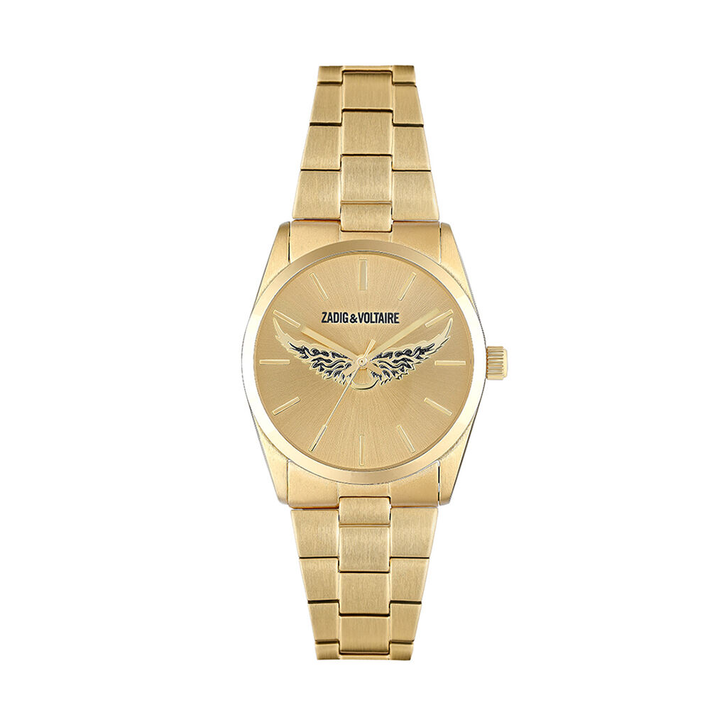 Montre Zadig & Voltaire Dor&eacute; - Montres Femme | Histoire d&rsquo;Or
