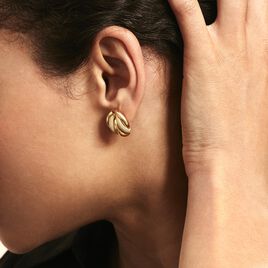 Boucles D'oreilles Pendantes Garda Or Jaune - Boucles d'oreilles pendantes Femme | Histoire d’Or