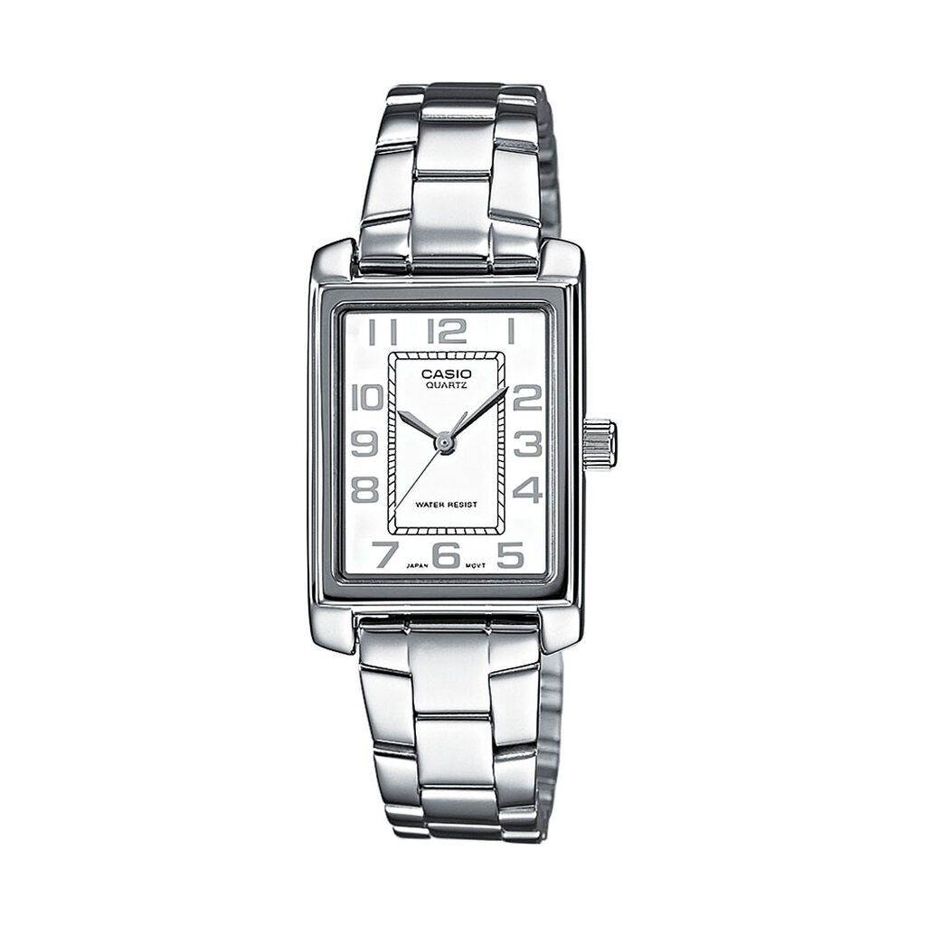 Montre Casio Collection Blanc - Montres Femme | Histoire d’Or
