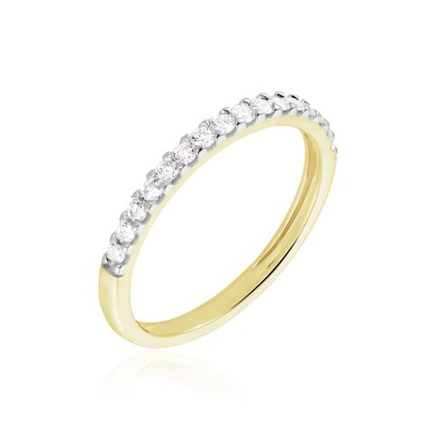 Bague Gizella Or Jaune Diamant - Alliances Femme | Histoire d’Or