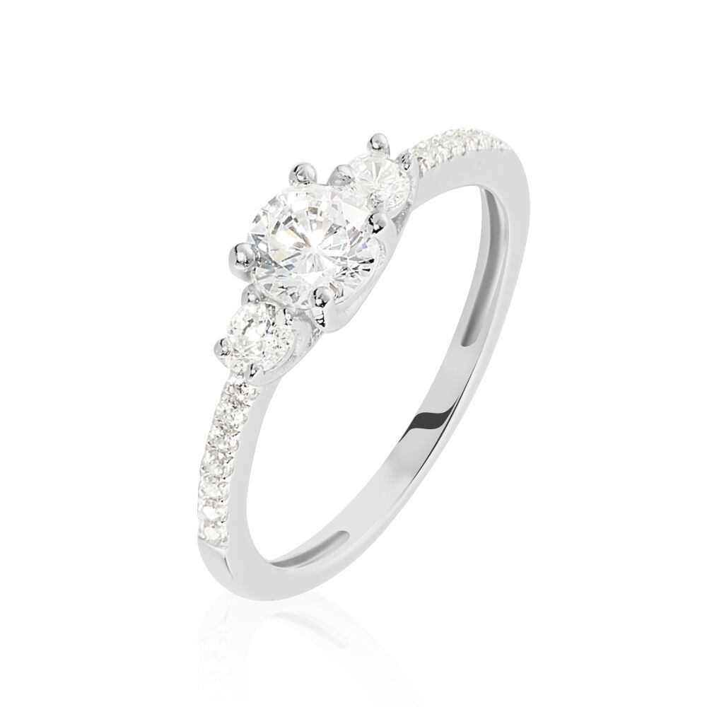 Bague best sale avec zirconium