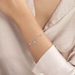 Bracelet Serenella Argent Blanc Oxyde De Zirconium - Bracelets Femme | Histoire d&rsquo;Or