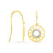 Boucles D'oreilles Pendantes Thallya Or Jaune Oxyde De Zirconium - Boucles d'oreilles pendantes Femme | Histoire d’Or