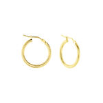 Cr&eacute;oles Merraine Or Jaune - Boucles d'oreilles cr&eacute;oles Femme | Histoire d&rsquo;Or