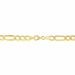 Bracelet Cameo Maille Alternee 1/3 Or Jaune - Bracelets chaîne Homme | Histoire d’Or