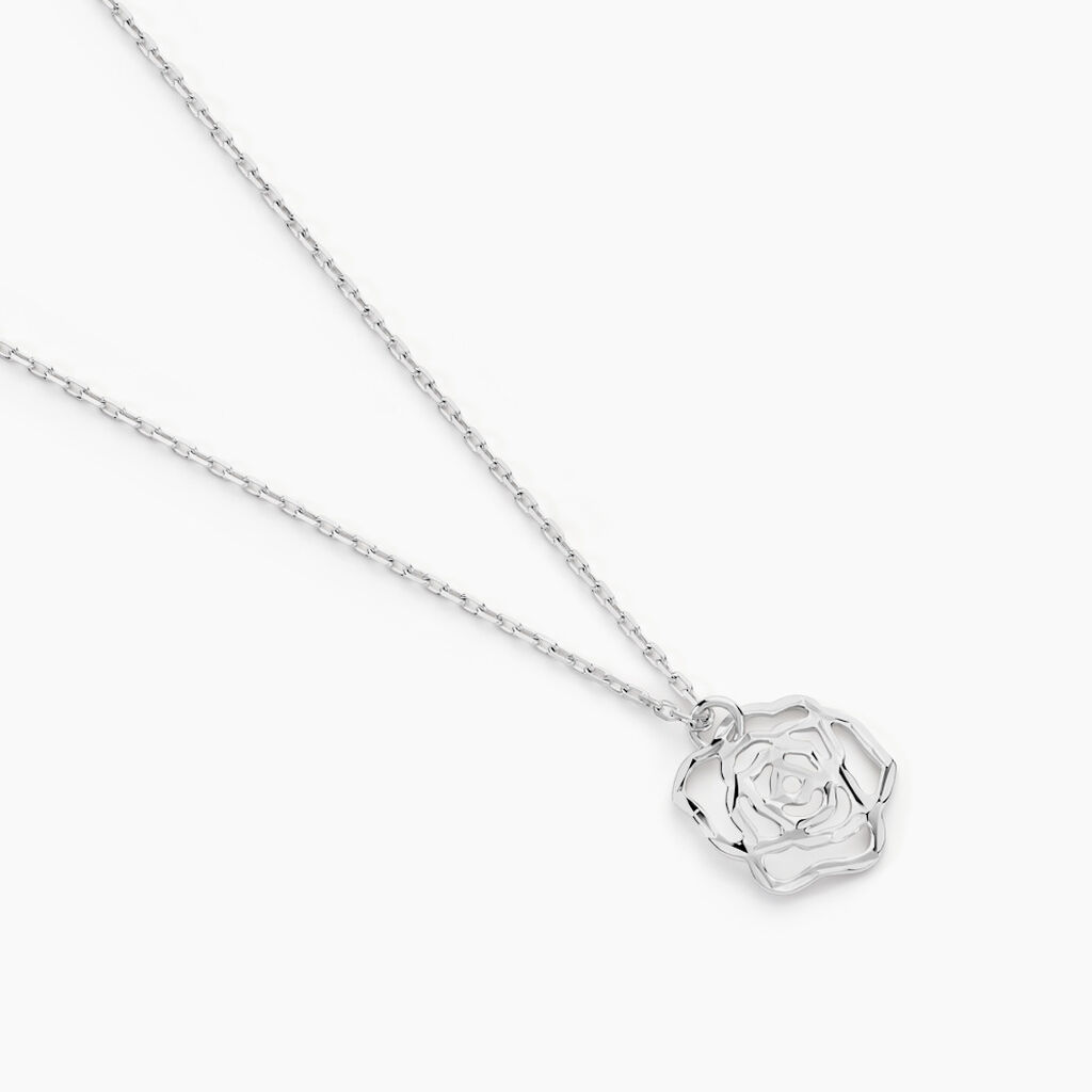 Collier Najatte Argent Blanc - Colliers fantaisie Femme | Histoire d&rsquo;Or