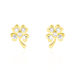 Boucles D'oreilles Or Jaune Verdiane Oxydes - Boucles d'oreilles pendantes Femme | Histoire d’Or