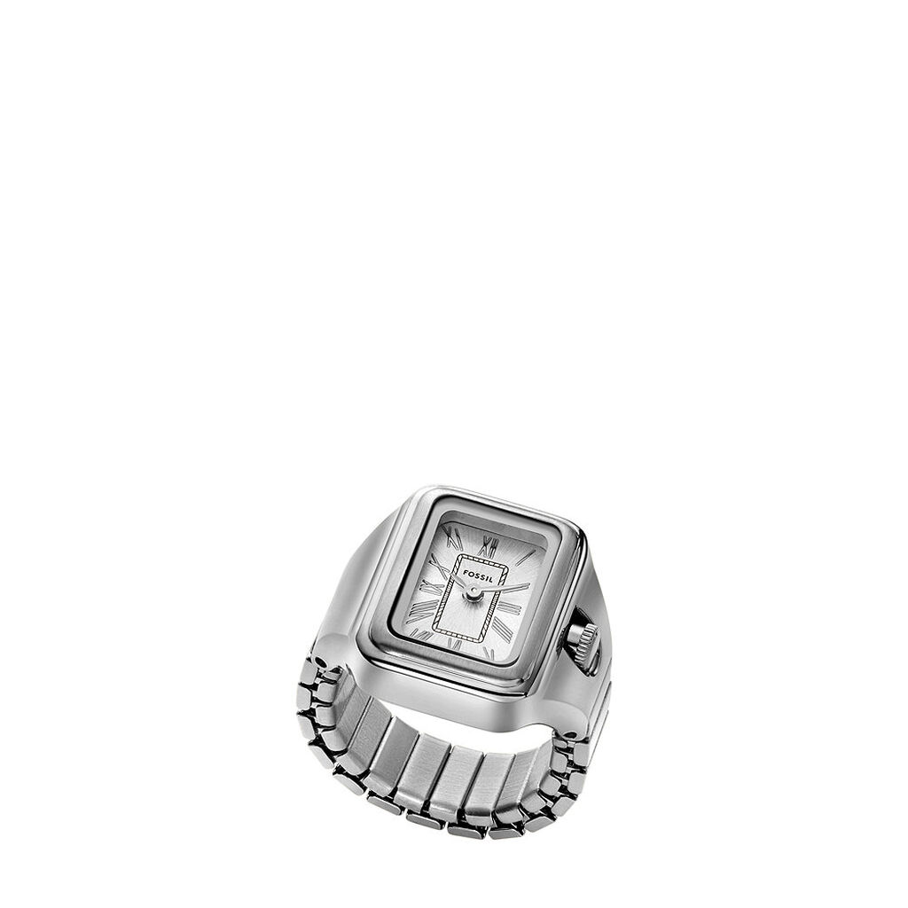Montre Bague Fossil Raquel Watch Ring Argenté - Montres Femme | Histoire d’Or