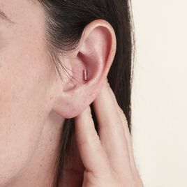 Piercing D'oreilles Argent Percival Oxydes De Zirconium - Boucles d'oreilles fantaisie Femme | Histoire d’Or