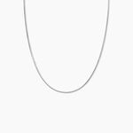 Cha&icirc;ne Geva Argent Blanc - Chaines Femme | Histoire d&rsquo;Or