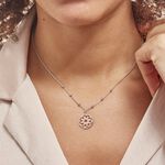 Collier Argent Bicolore Vicencio - Colliers fantaisie Femme | Histoire d&rsquo;Or