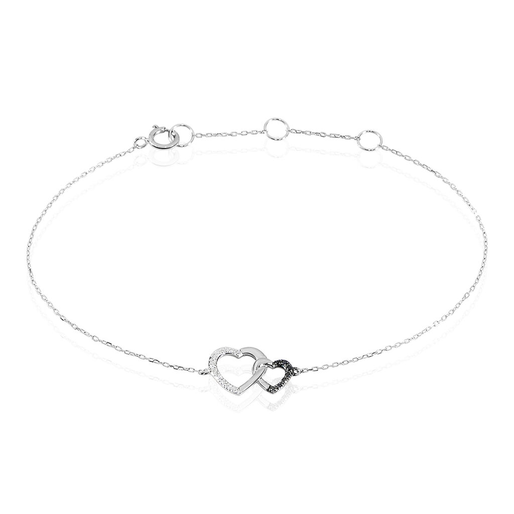 Bracelet Silana Or Blanc Diamant - Bracelets Femme | Histoire d&rsquo;Or