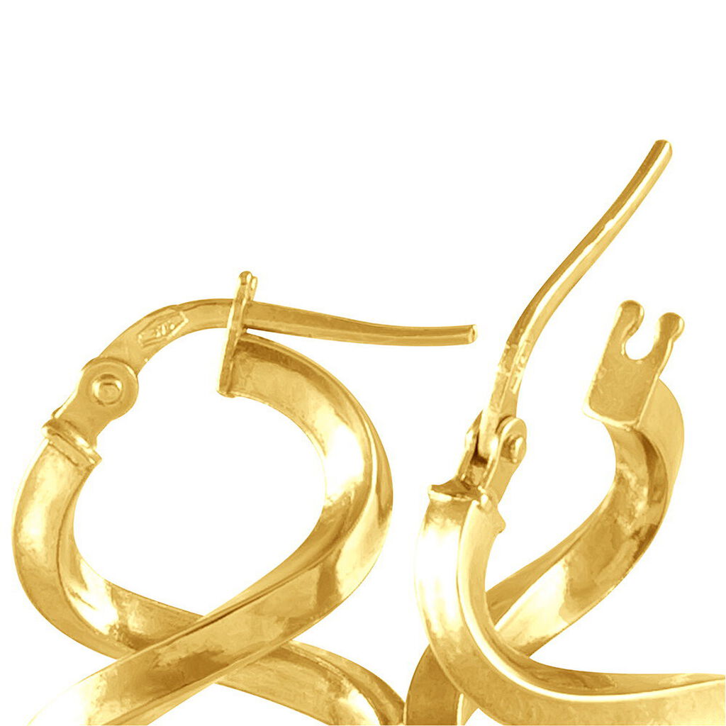Créoles Helmine Or Jaune - Boucles d'oreilles créoles Femme | Histoire d’Or