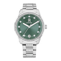 Montre Tommy Hilfiger Th85 Crystals Vert