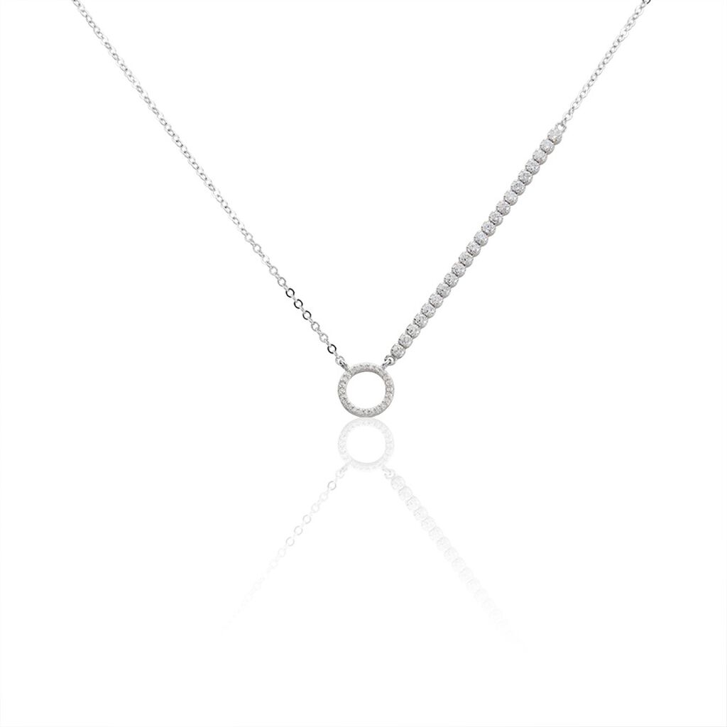 Collier Argent Svens Oxydes De Zirconium - Colliers fantaisie Femme | Histoire d’Or