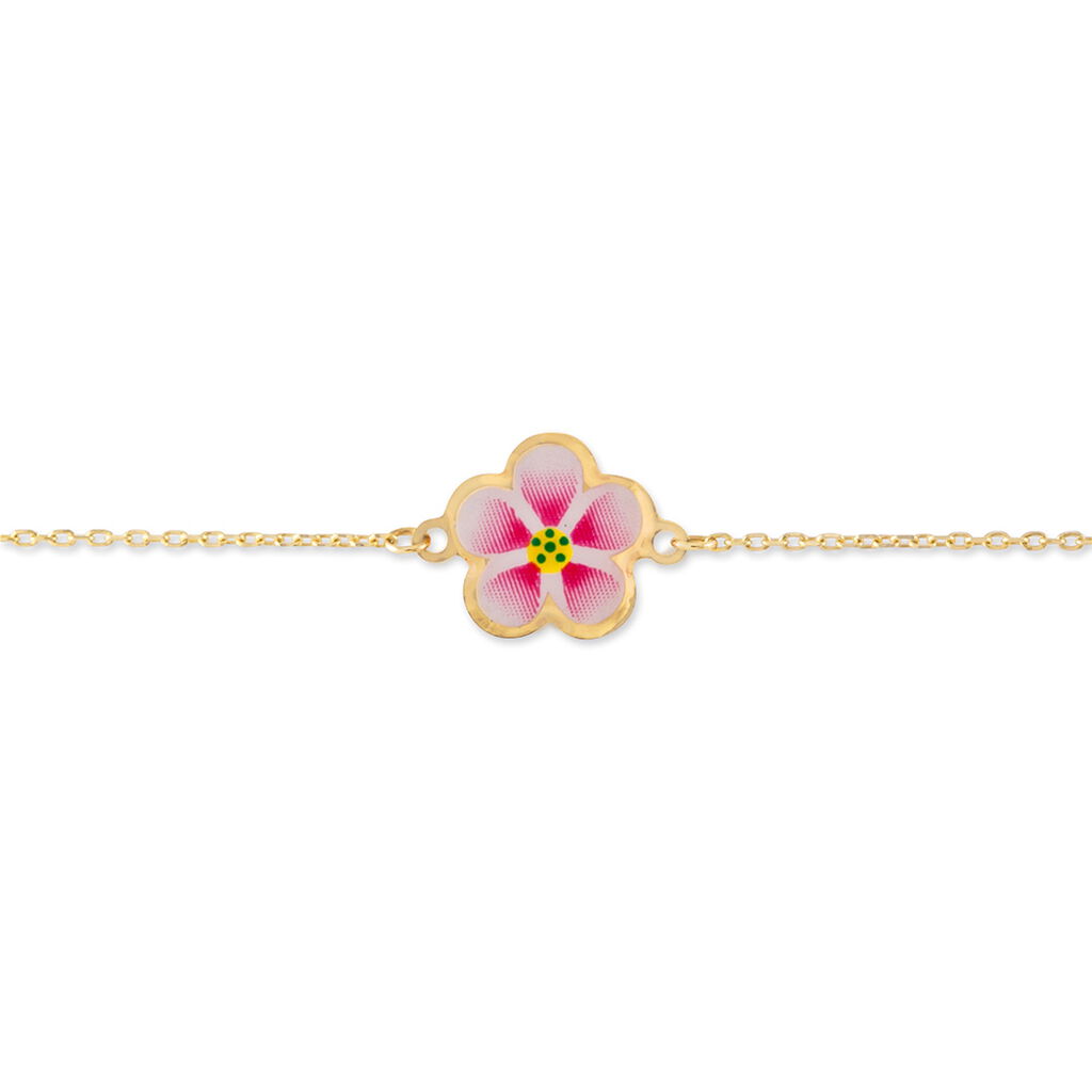 Bracelet Syna Fleur Or Jaune - Bracelets Enfant | Histoire d’Or