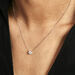 Collier Collection Aphrodite Or Blanc Diamant Synthetique - Colliers Femme | Histoire d’Or