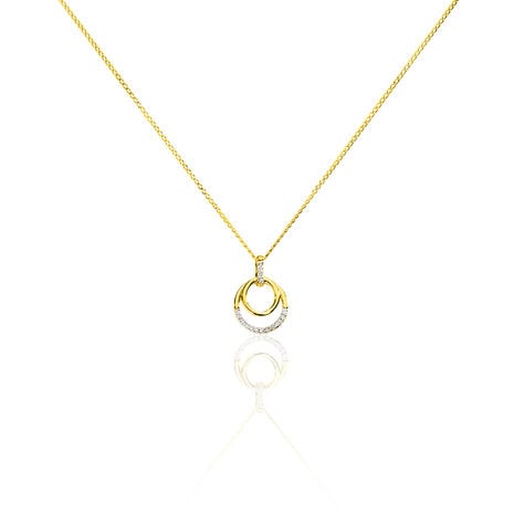 Collier Atlanta Or Jaune Diamant - Colliers Femme | Histoire d’Or