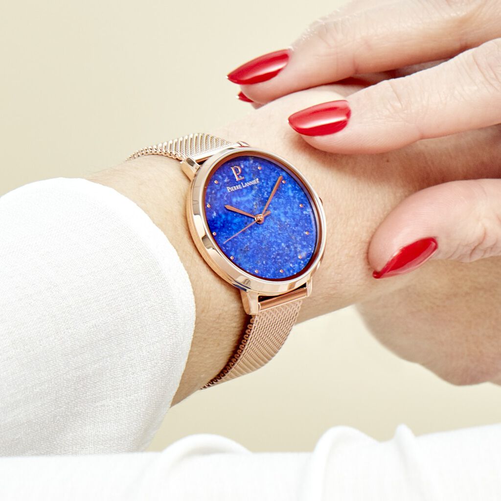 Montre Pierre Lannier Elara Bleu - Montres Femme | Histoire d’Or