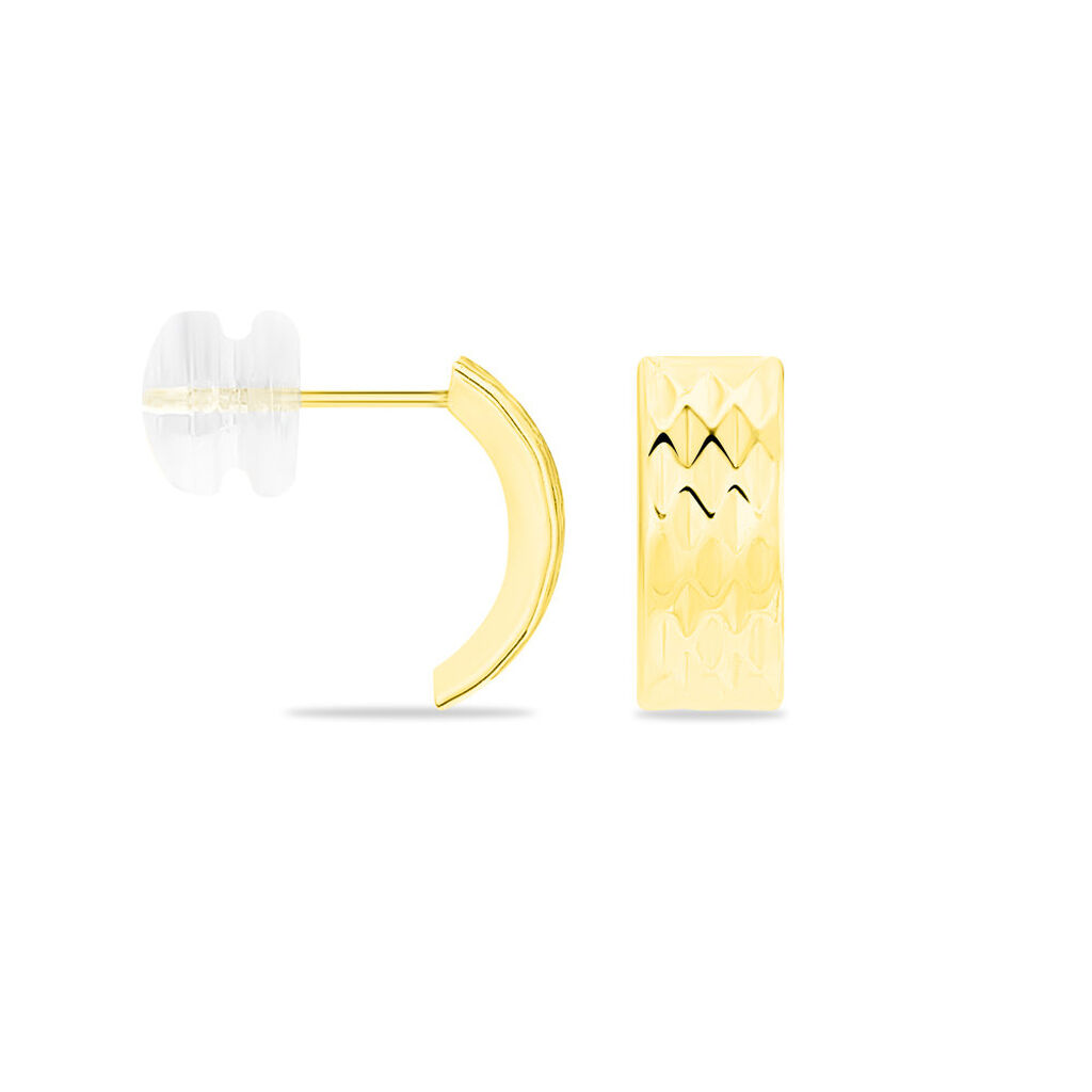 Cr&eacute;oles Michaelina Or Jaune - Boucles d'oreilles cr&eacute;oles Femme | Histoire d&rsquo;Or