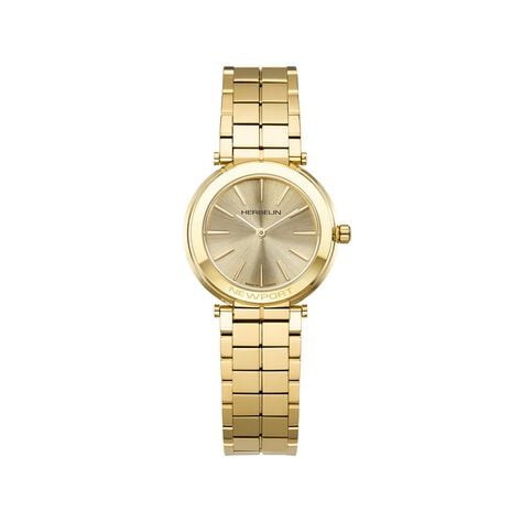 Montre Herbelin Newport Slim Champagne - Montres Femme | Histoire d&rsquo;Or