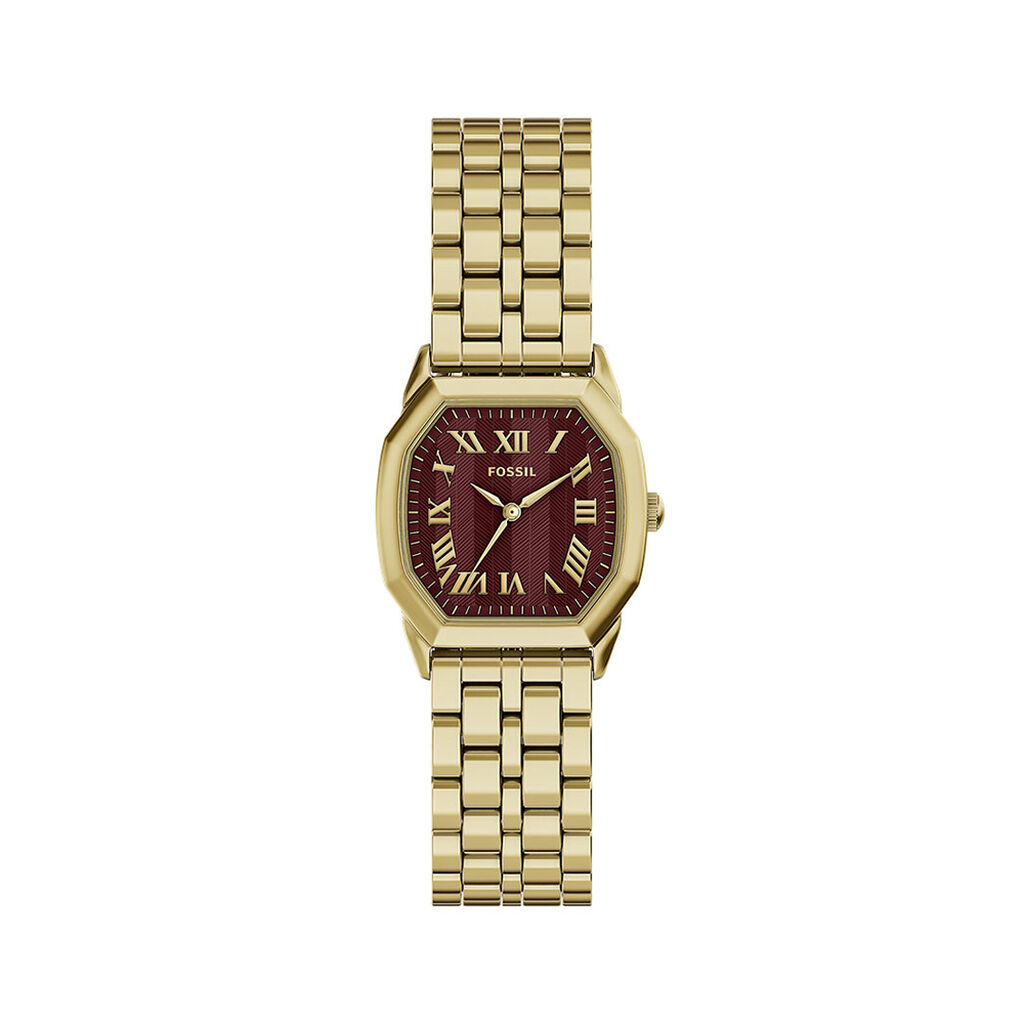 Montre Fossil Harlow Rouge - Montres Femme | Histoire d&rsquo;Or