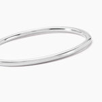 Bracelet Jonc Tabata Argent Blanc - Bracelets joncs Femme | Histoire d&rsquo;Or