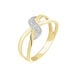 Bague Ramona Or Jaune Diamant - Bagues avec pierre Femme | Histoire d’Or