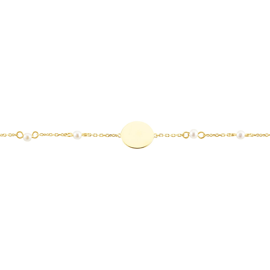 Bracelet Tiny Pearls Or Jaune Perle De Culture - Bracelets Femme | Histoire d’Or