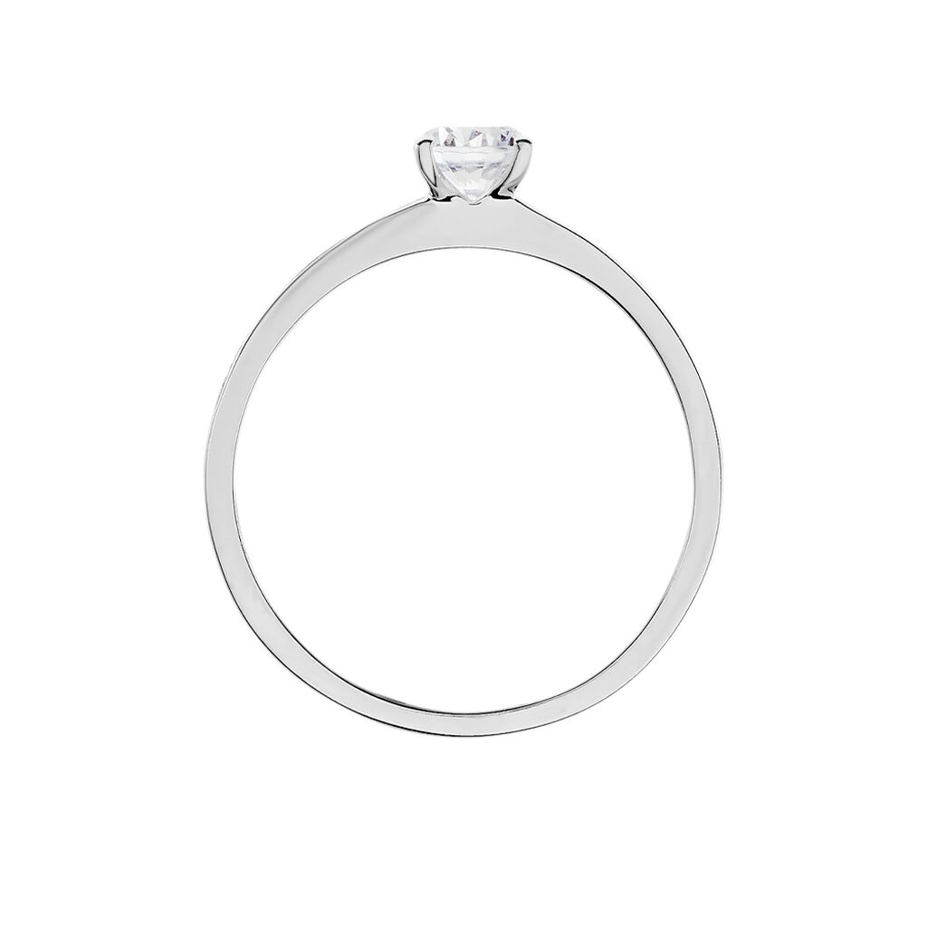 Bague Harem Or Blanc Oxyde - Bagues avec pierre Femme | Histoire d’Or