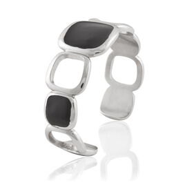 Bracelet Jonc Hatayi Acier Blanc - Bracelets fantaisie Femme | Histoire d’Or