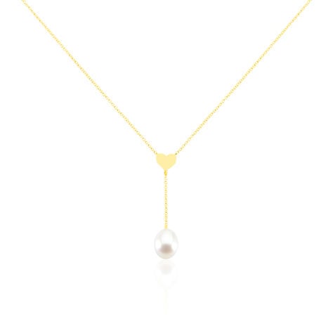 Collier Kandida Or Jaune Perle De Culture - Colliers Femme | Histoire d’Or