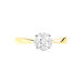 Bague Solitaire Maurena Or Jaune Oxyde De Zirconium - Bagues solitaires Femme | Histoire d’Or