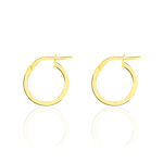 Cr&eacute;oles Cody Or Jaune - Boucles d'oreilles cr&eacute;oles Femme | Histoire d&rsquo;Or