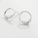 Boucles D'oreilles Pendantes Catiane Argent Blanc Oxyde De Zirconium