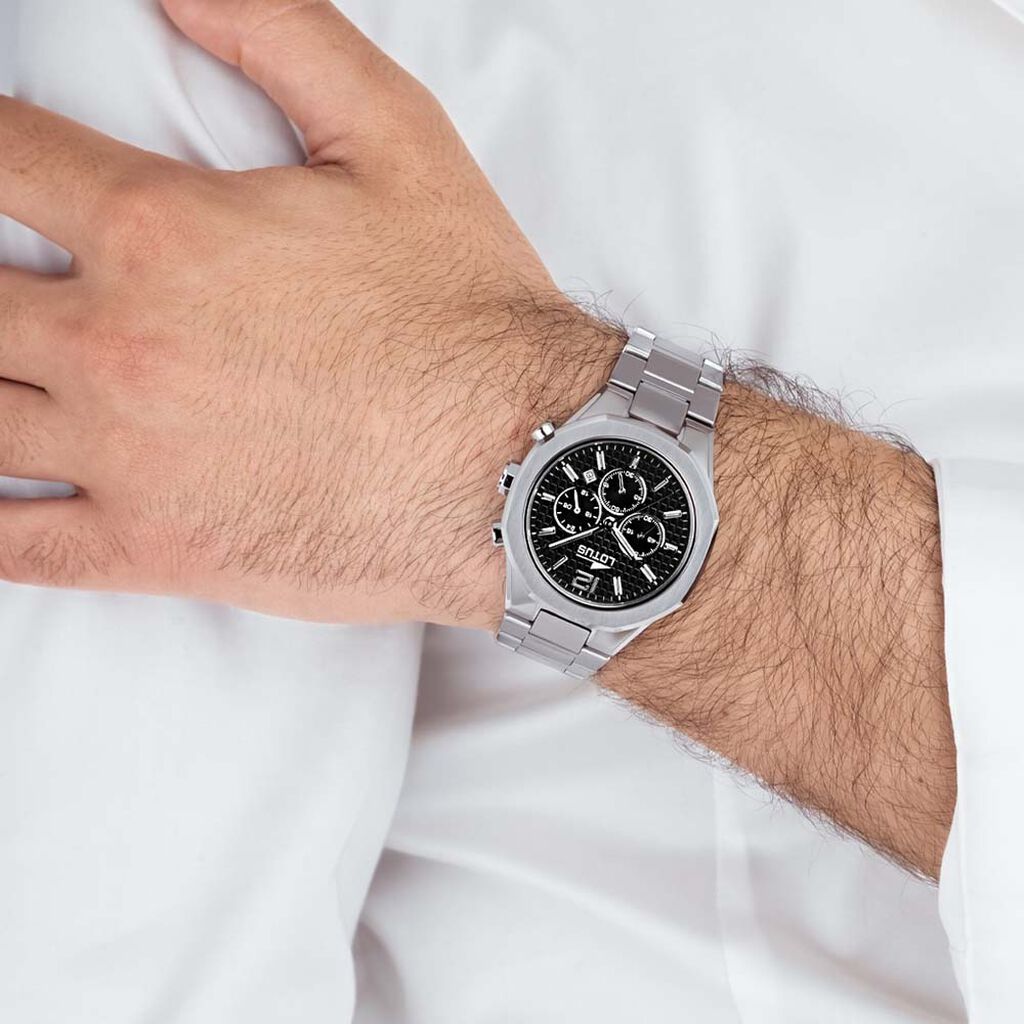 Montre Lotus Excellent Noir - Montres Homme | Histoire d’Or