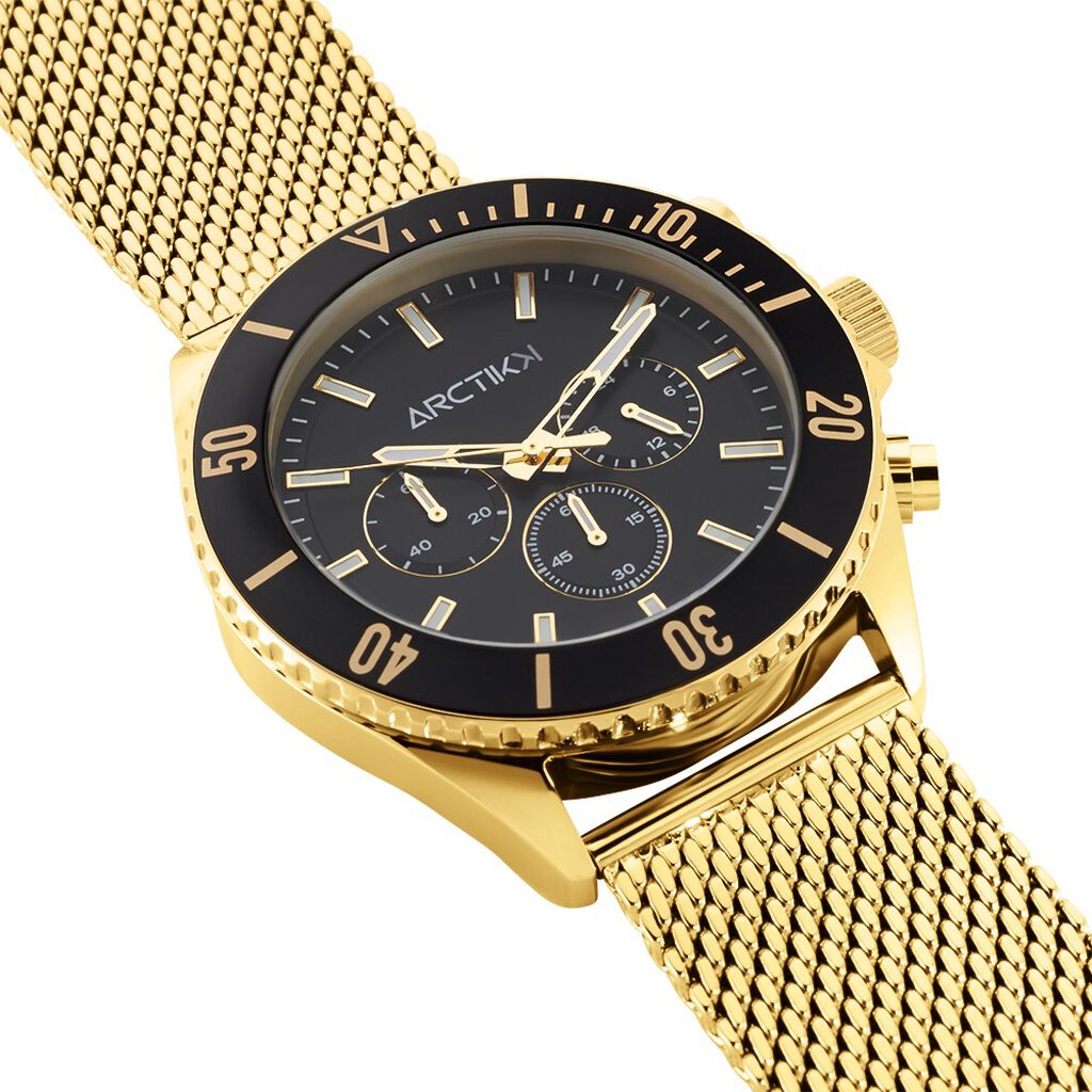 Montre Arctik Oxcal Noir - Montres Homme | Histoire d&rsquo;Or