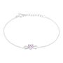 Bracelet Argent Blanc Atieno Oxyde De Zirconium