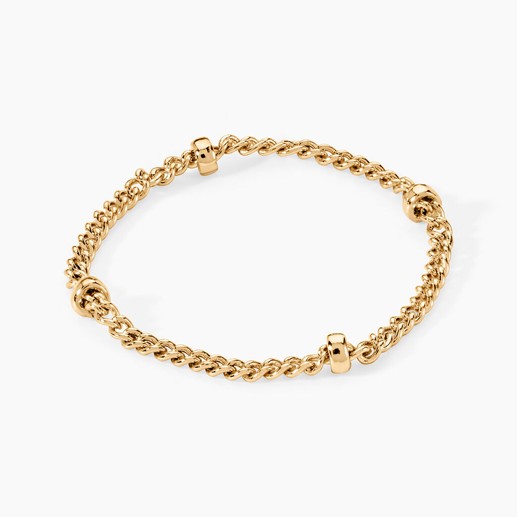 Bague Huline Plaqu&eacute; Or Jaune - Bagues fantaisie Femme | Histoire d&rsquo;Or