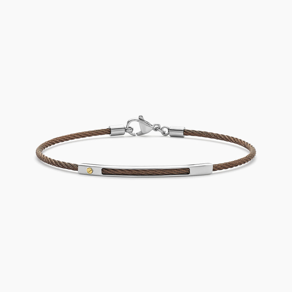 Bracelet Royan Acier Tricolore - Bracelets Homme | Histoire d’Or