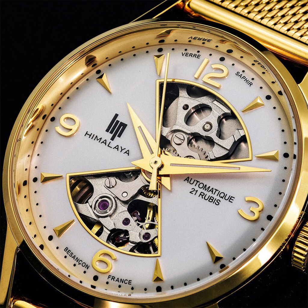 Montre Lip Himalaya Sablier 33 Blanc - Montres Femme | Histoire d&rsquo;Or