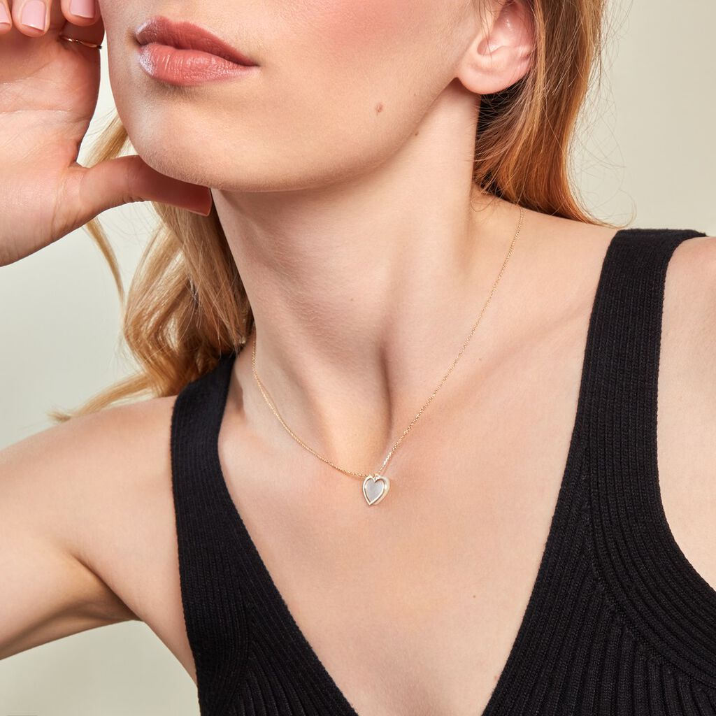 Collier Naïade Or Jaune Nacre - Colliers Femme | Histoire d’Or