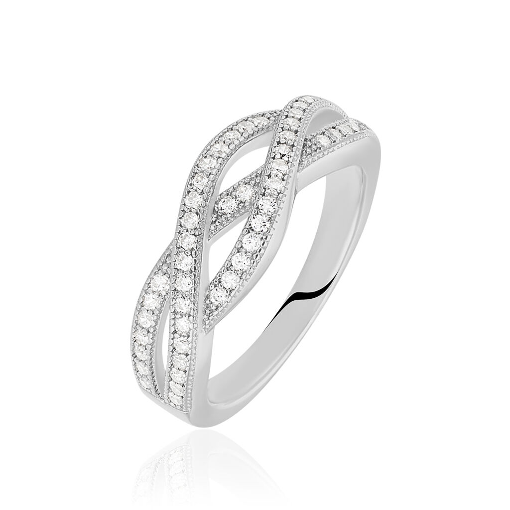 Bague Joelly Argent Oxyde De Zirconium - Bagues avec pierre Femme | Histoire d’Or