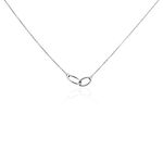 Collier Cherise Argent Blanc - Colliers fantaisie Femme | Histoire d&rsquo;Or