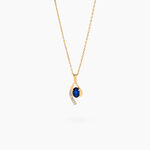 Collier Emotion Or Jaune Saphir Diamant - Colliers Femme | Histoire d&rsquo;Or