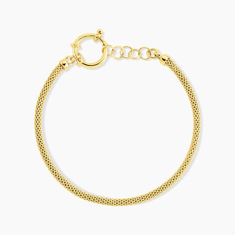 Bracelet Allure Argent Jaune - F&ecirc;te des m&egrave;res Femme | Histoire d&rsquo;Or